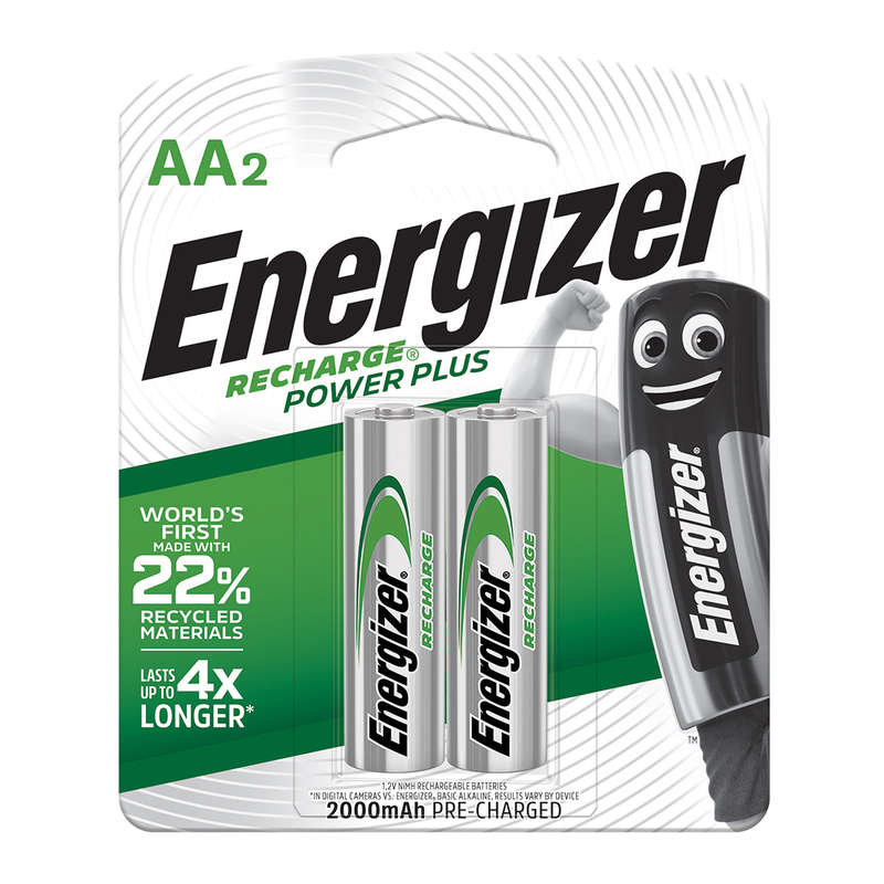 Energizer Recharge Power Plus Batteries AA
