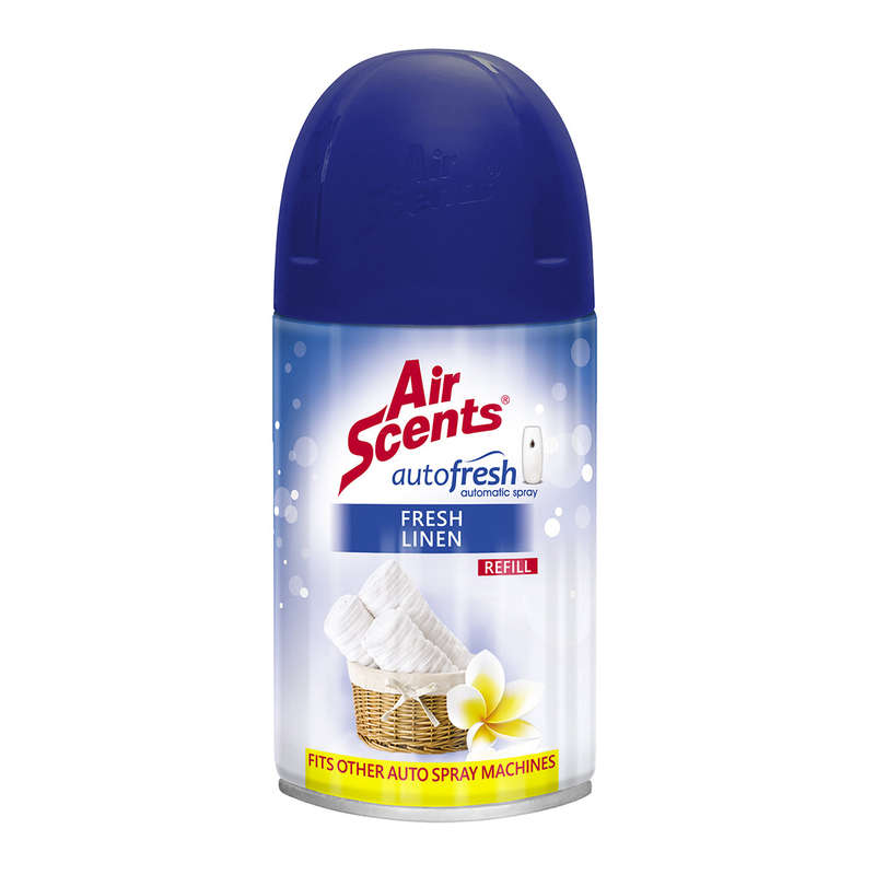 Air Scents AutoFresh Automatic Spray Refill Fresh Linen 250ml