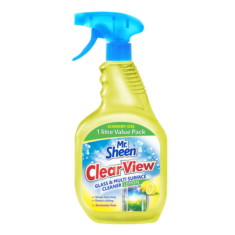 Mr Sheen ClearView Glass & Multi Surface Cleaner Lemon 1L