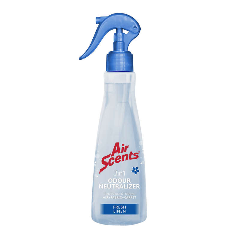 Air Scents Fragrance Mist 3-in-1 Odour Neutralizer Fresh Linen 350ml