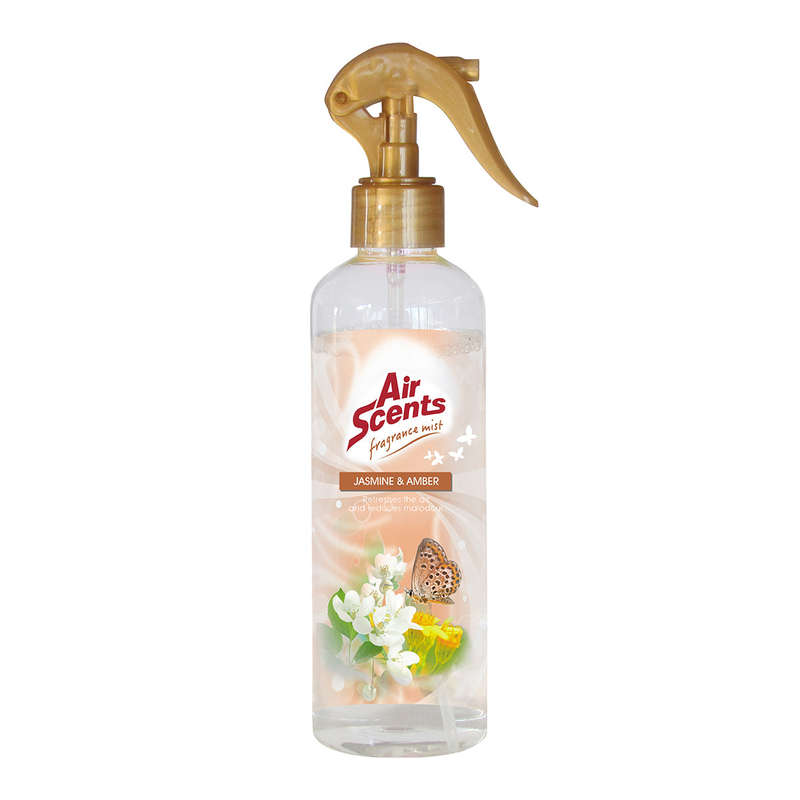 Air Scents Fragrance Mist Spray Jasmine & Amber 350ml