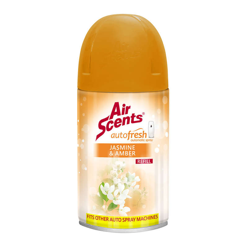 Air Scents AutoFresh Automatic Spray Refill Jasmine & Amber 250ml