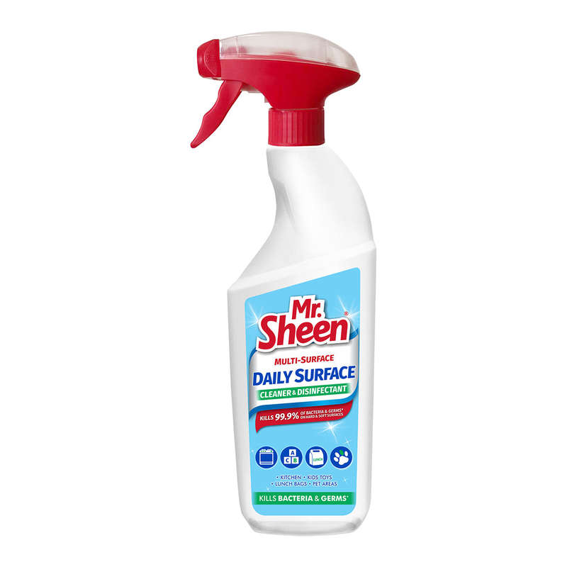 Mr Sheen Multi-Surface Cleaner & Disinfectant Daily Surface 500ml