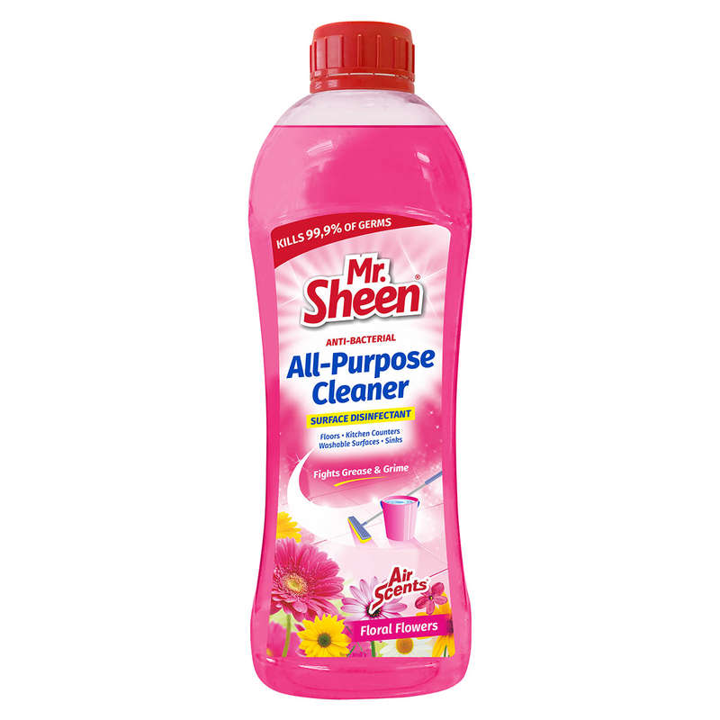 Mr Sheen Anti-Bacterial All Purpose Cleaner Floral Flowers 1L