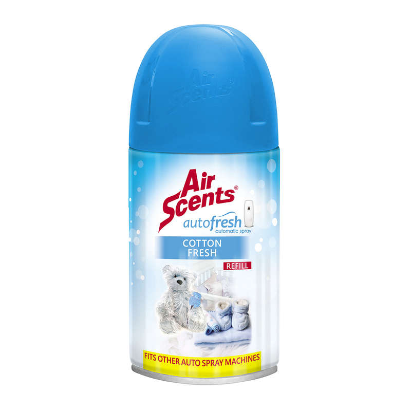 Air Scents AutoFresh Automatic Spray Refill Cotton Fresh 250ml