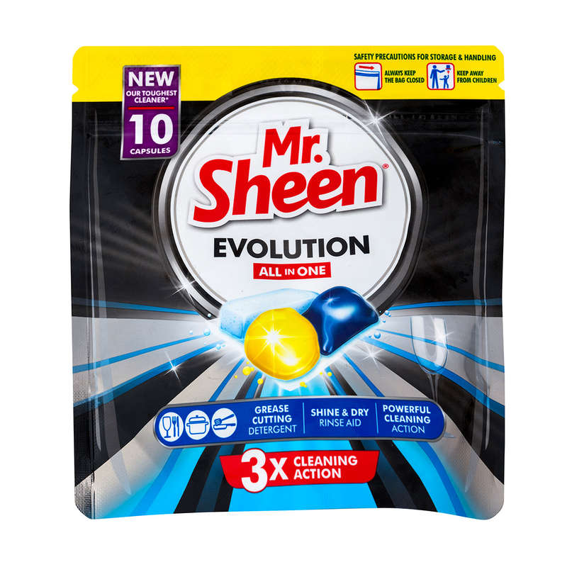 Mr Sheen Evolution Dishwasher Capsules