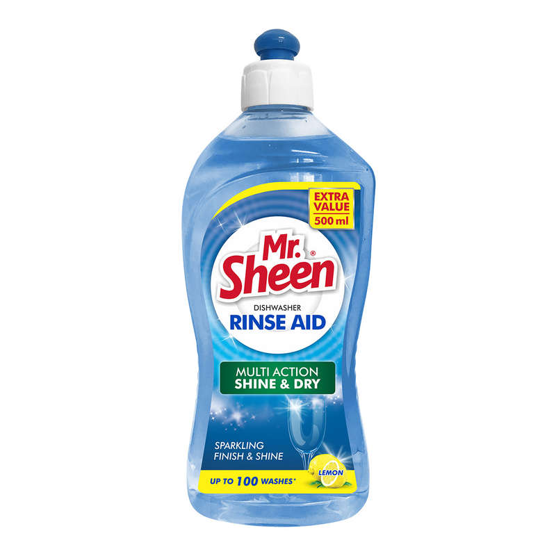 Mr Sheen Automatic Dishwasher Rinse Aid Lemon 500ml