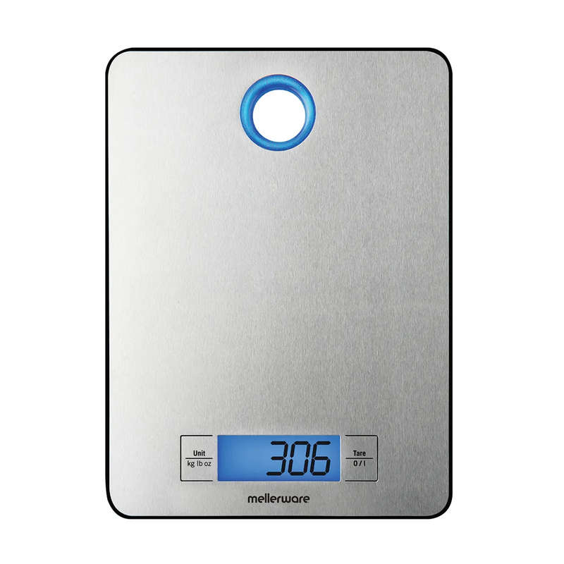 Mellerware Stainless Steel Kitchen Scale 5kg