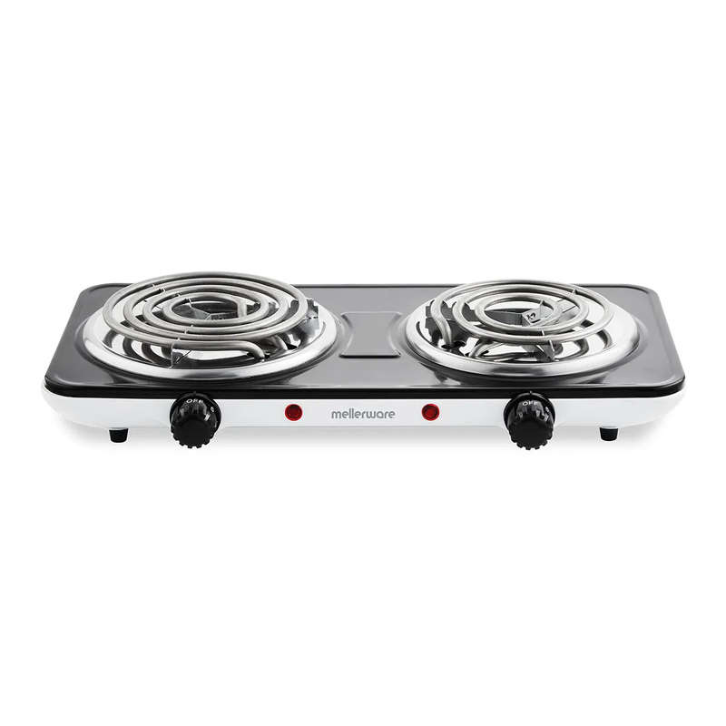 Mellerware PowerPlus Spiral Double Hotplate 2500W