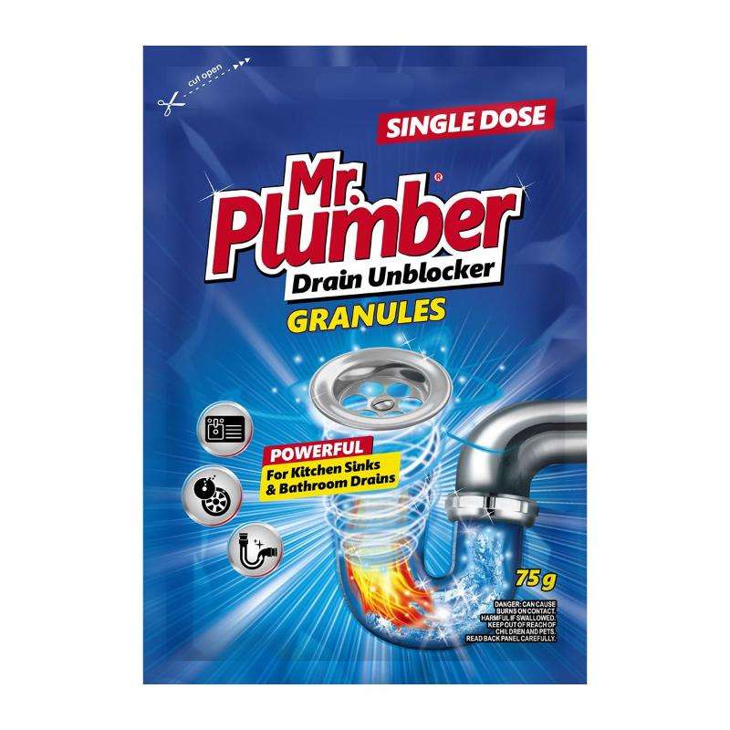 Mr Plumber Drain Unblocker Granules 75g