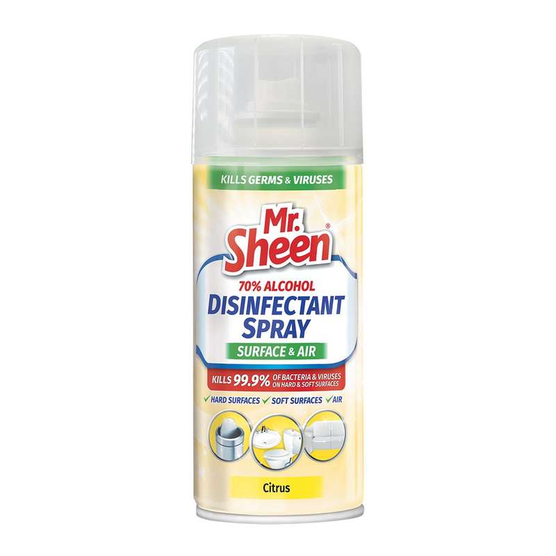 Mr Sheen Disinfectant Spray Citrus 500ml