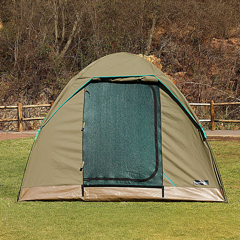 Kaufmann X Afri-Canvas Dome Tent with Skull Cap 2.1x2.1m