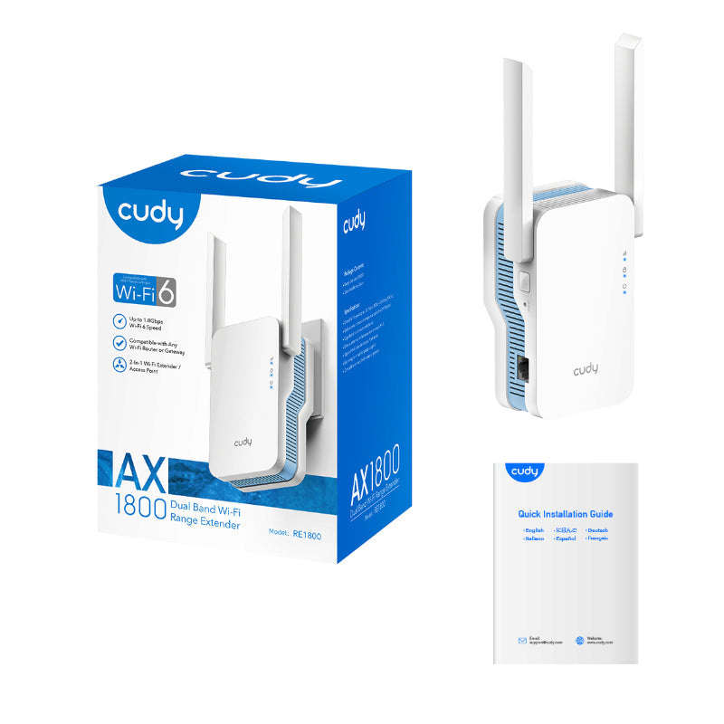 Cudy AX1800 Dual-Band Range Extender