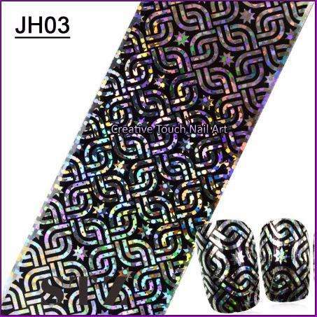 Nail Art Transfer Foil - JH3 - As Shown