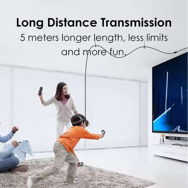 5M USB 3.2 Type-C Link Cable  Charging & Data for Oculus Quest 2 VR