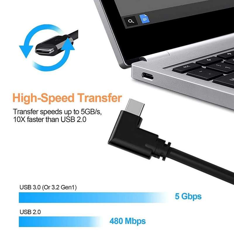 5M USB 3.2 Type-C Link Cable  Charging & Data for Oculus Quest 2 VR
