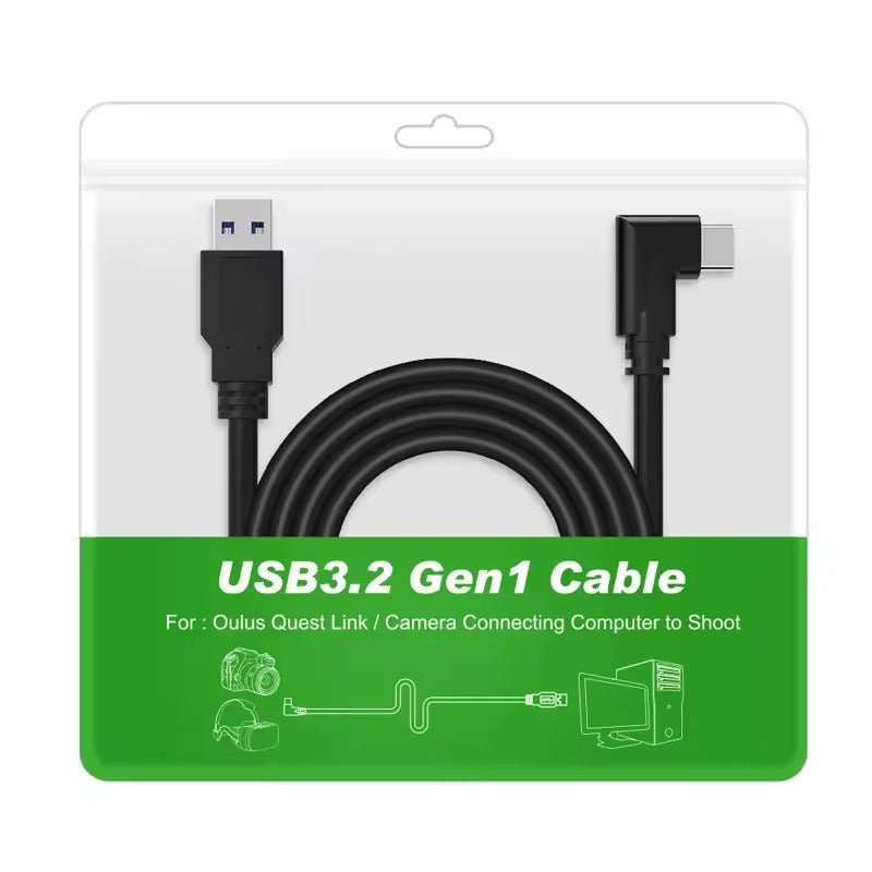 5M USB 3.2 Type-C Link Cable  Charging & Data for Oculus Quest 2 VR