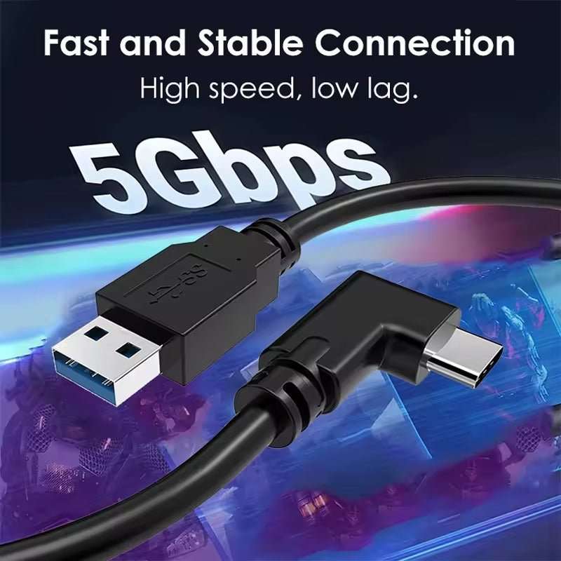 5M USB 3.2 Type-C Link Cable  Charging & Data for Oculus Quest 2 VR