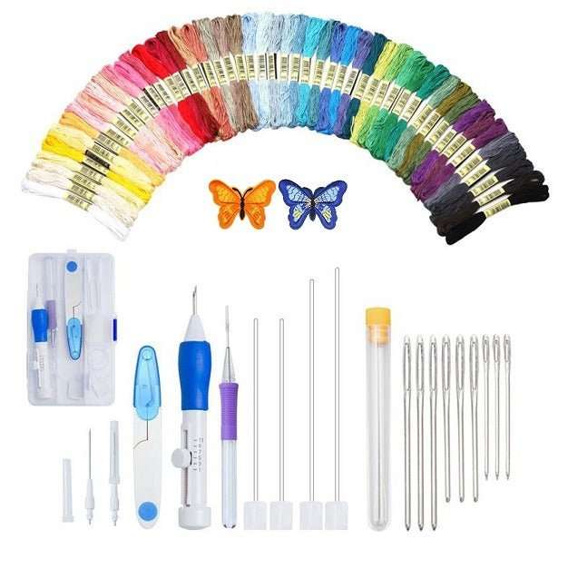 Embroidery Tool Kit with Punch Needle