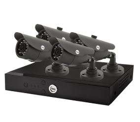 Yale AHD Kit 8ch DVR 4cameras 2tb Hardrive