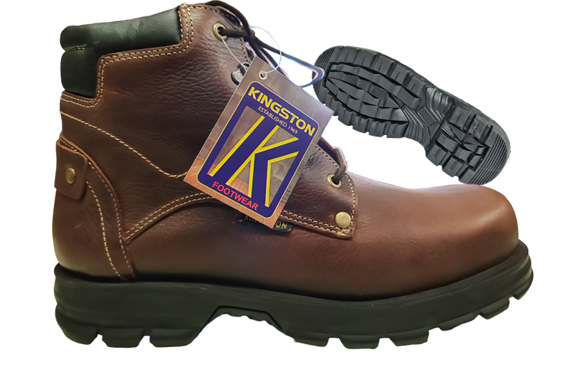 Kingston Men's Boots-55138BRN