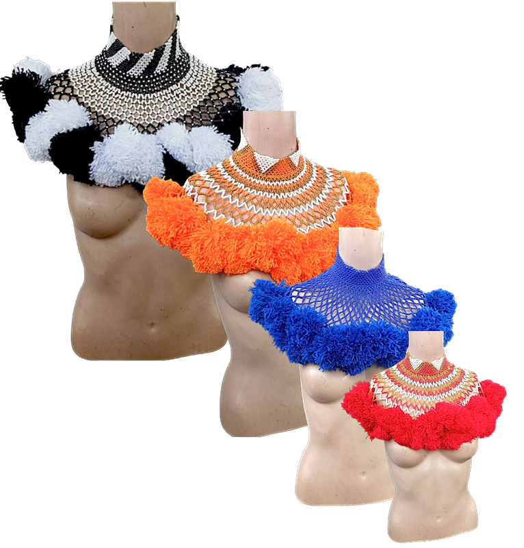 African Necklace Frills