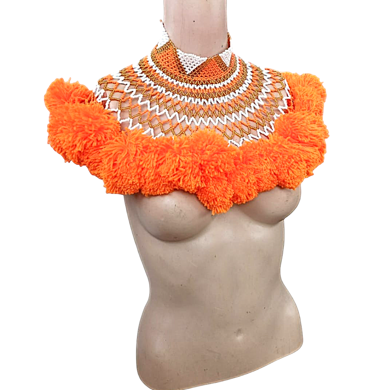 African Necklace Frills
