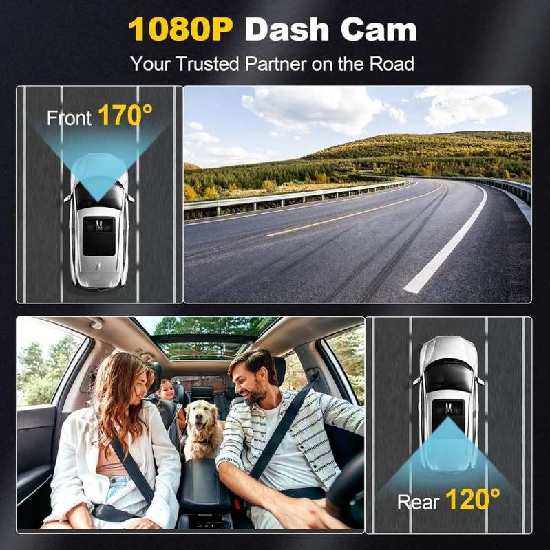 BezosMax 4K Dash Cam