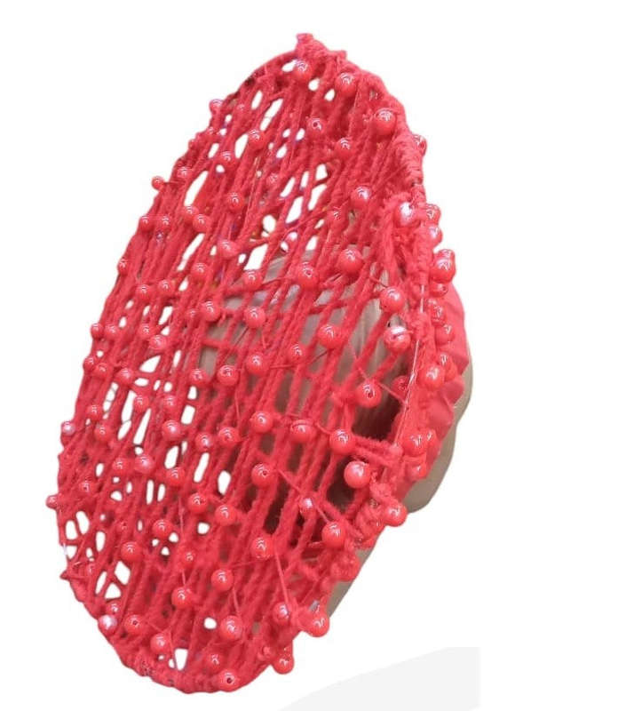 African Wedding Hat - Isicholo/Red