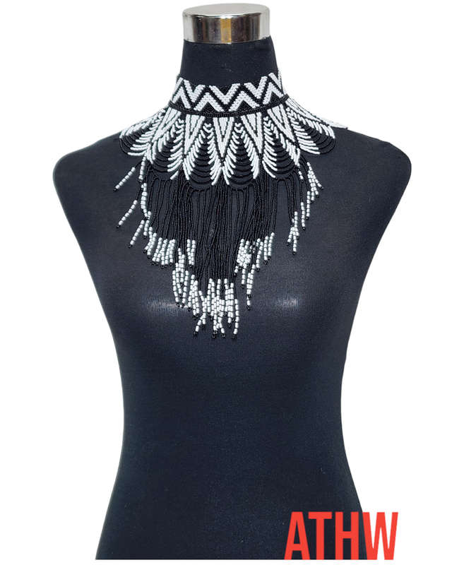 South African Necklace Drop Choker