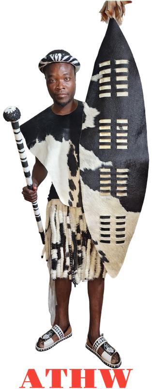Xhosa Long Beaded Knobkerrie