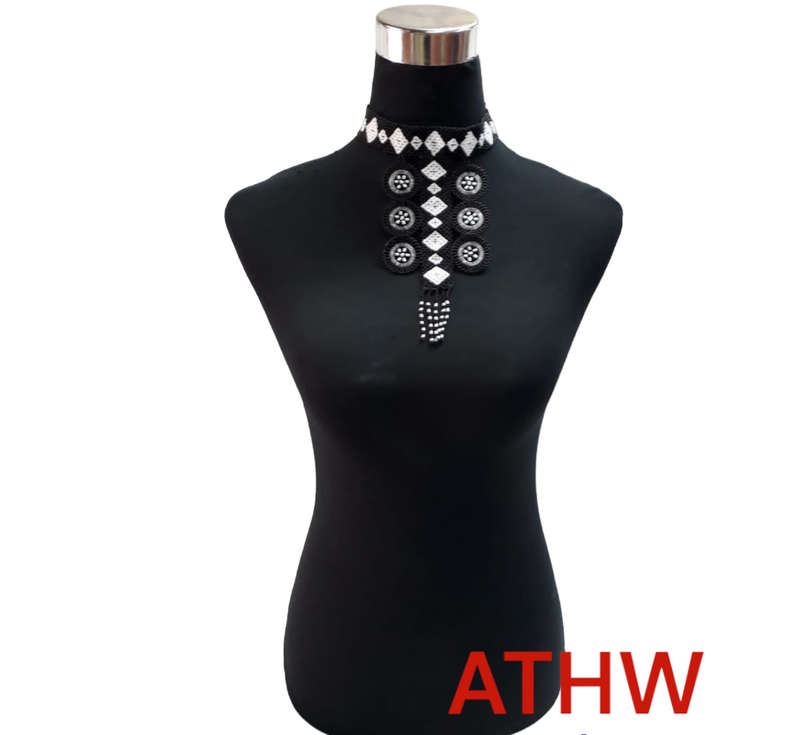 South African  Necklace - Square