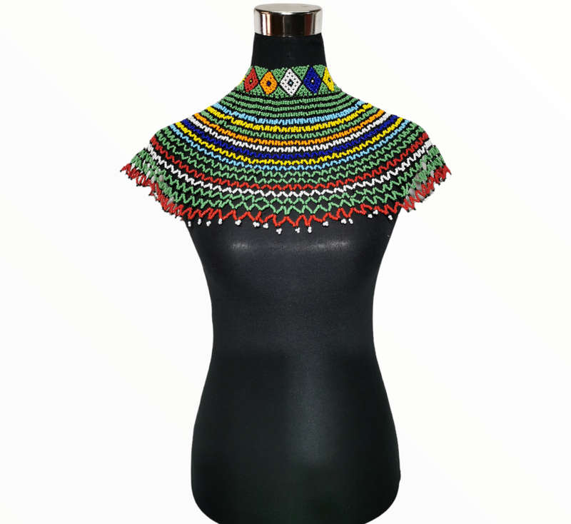 South African Necklace X-Large - Green