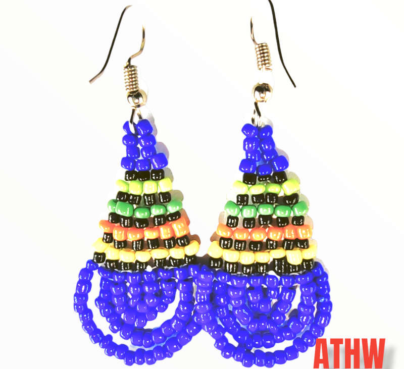 African traditional earrings N0:1
