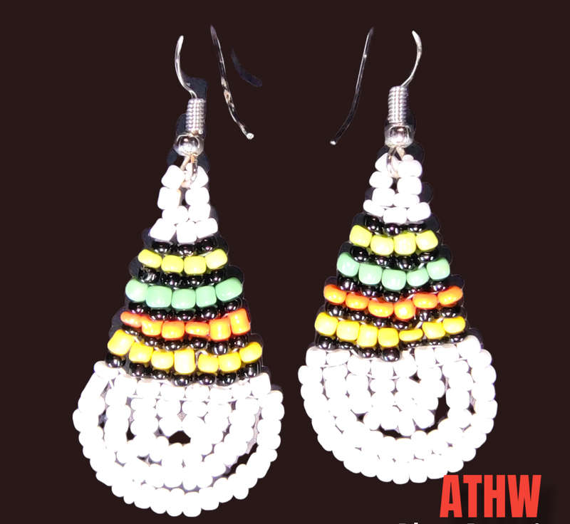 African traditional earrings N0:1