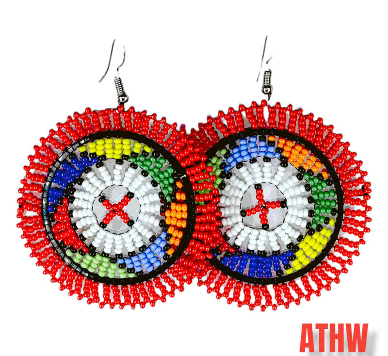 African traditional earrings N0:3