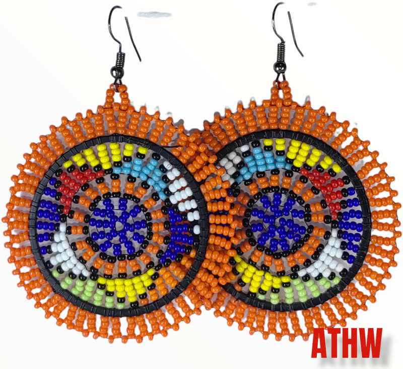 African traditional earrings N0:3