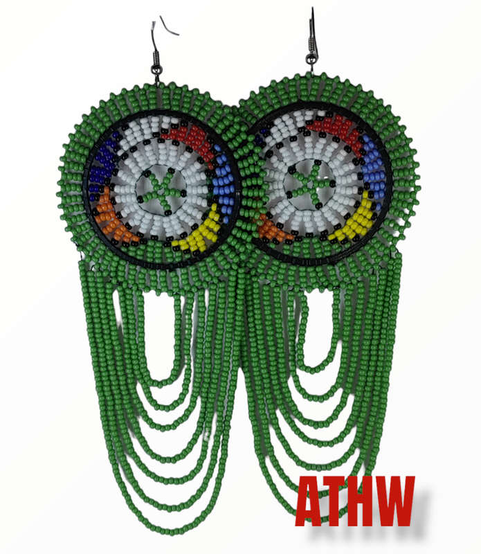 African traditional earrings N0:4