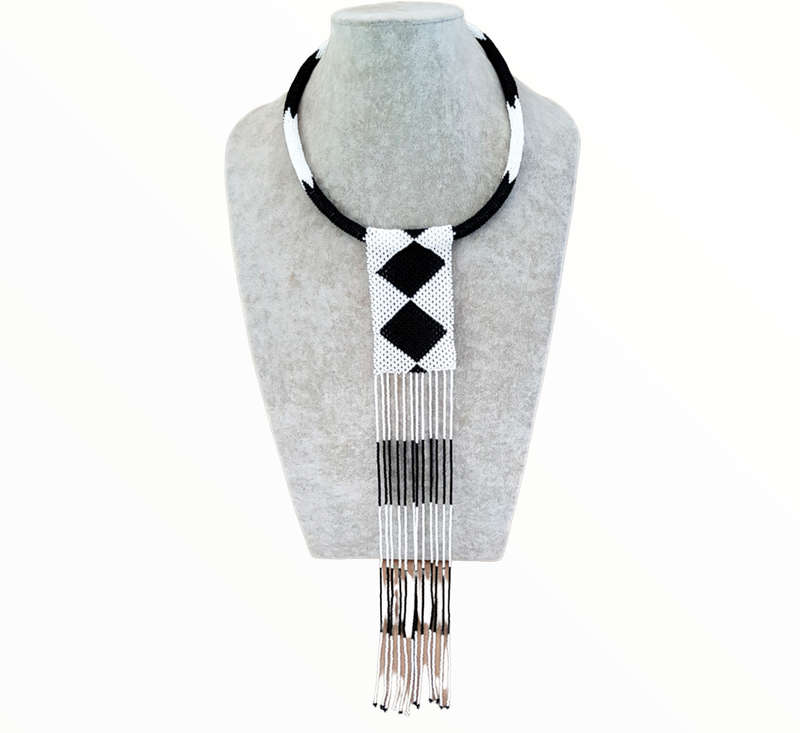 African beaded Necklace