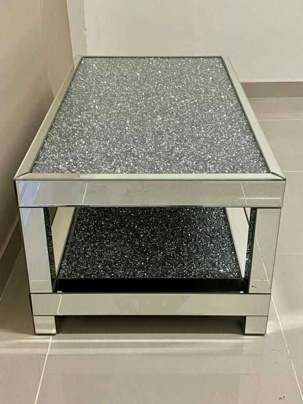 De Lorenzo Diamant Two-Tier Coffee Table