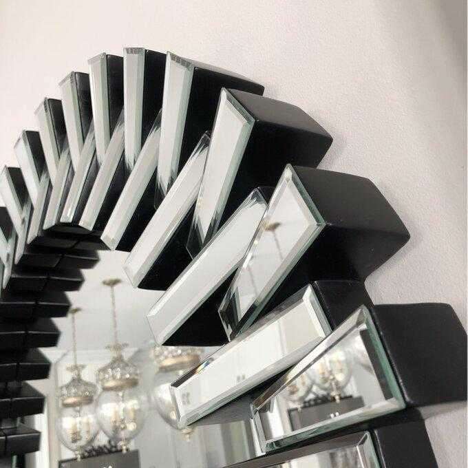 Lola's Sunburst Round Accent Mirror