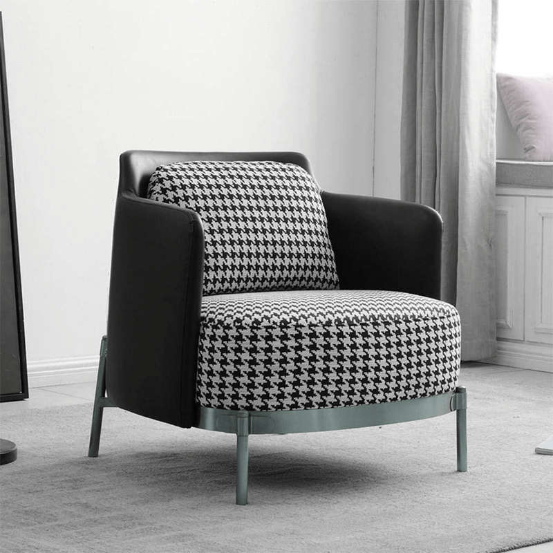 Emily Dawson Mid-Century Modern Tub Chair - Chrome