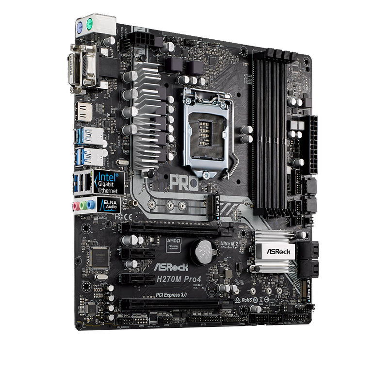 ASROCK INTEL H270M PRO4