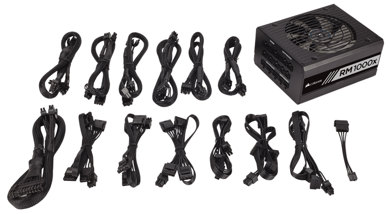 CORSAIR PSU RM1000X Full Modular