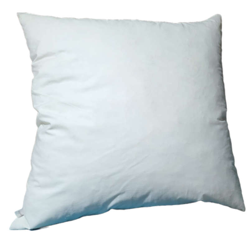 Synthetic down scatter cushion