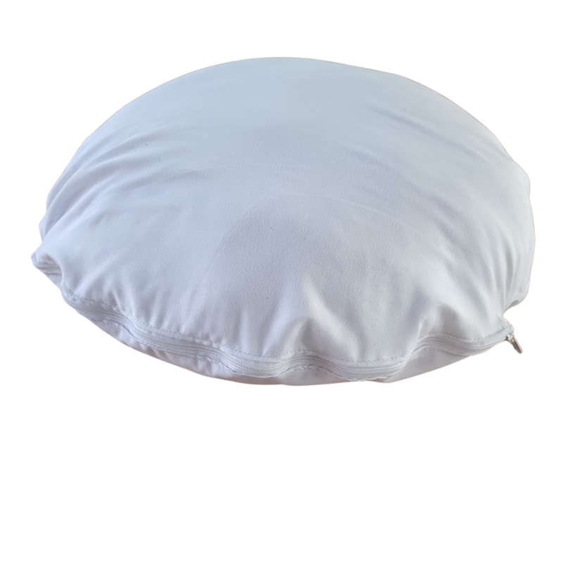 Round Scatter Cushion with Removable Cover