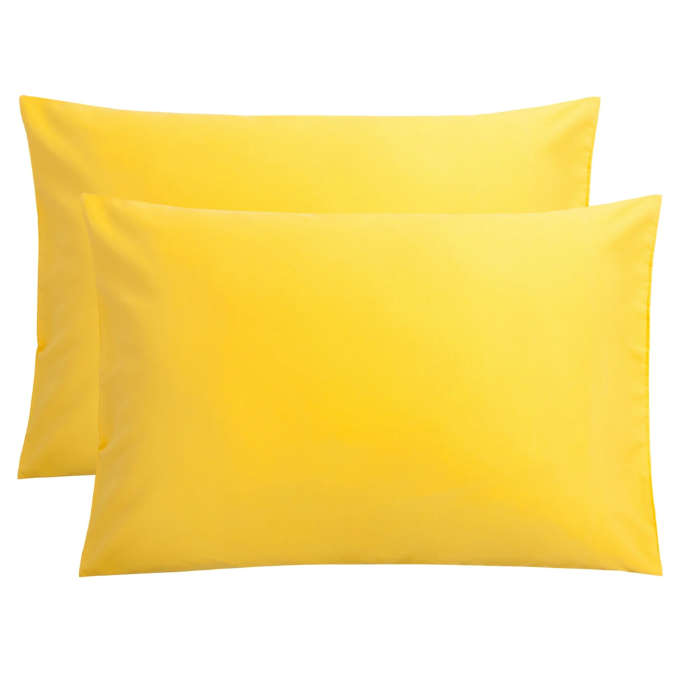 PolyCotton Pillow Cases - Various Colours