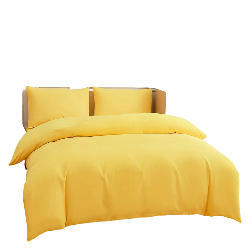 Poly Cotton Flat Sheet-Butter Cup