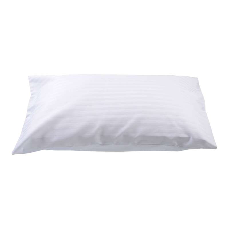 Set of 4 Satin Striped Microfibre Pillow case