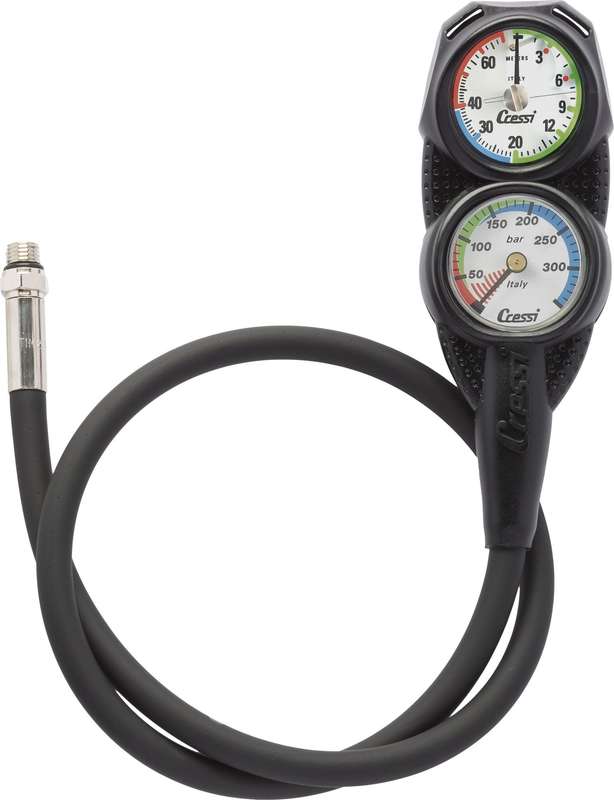 Cressi Console 2 Depth+Pressure Gauge M/Bar